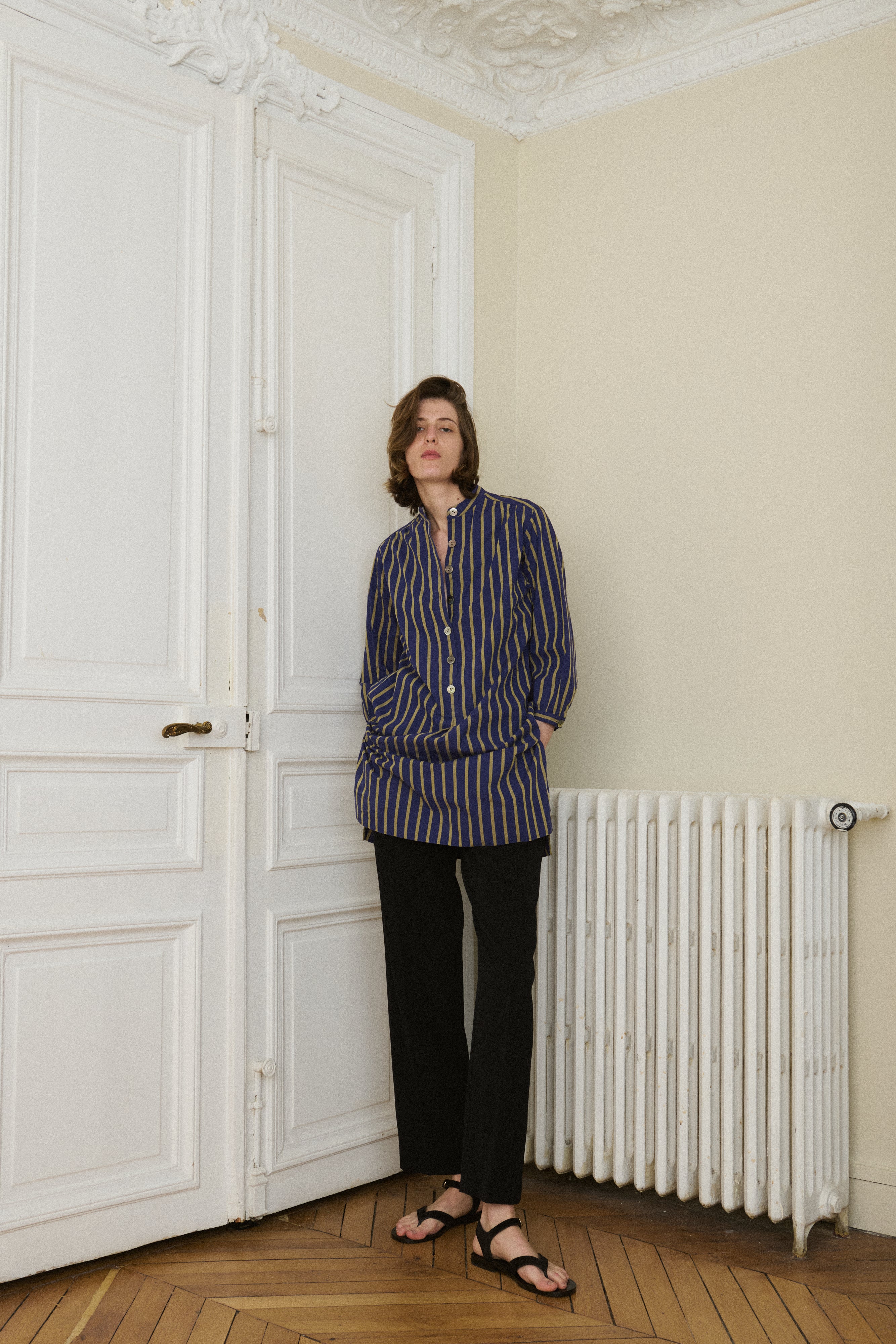 *Blue Stripe Tunic - Desert Vintage
