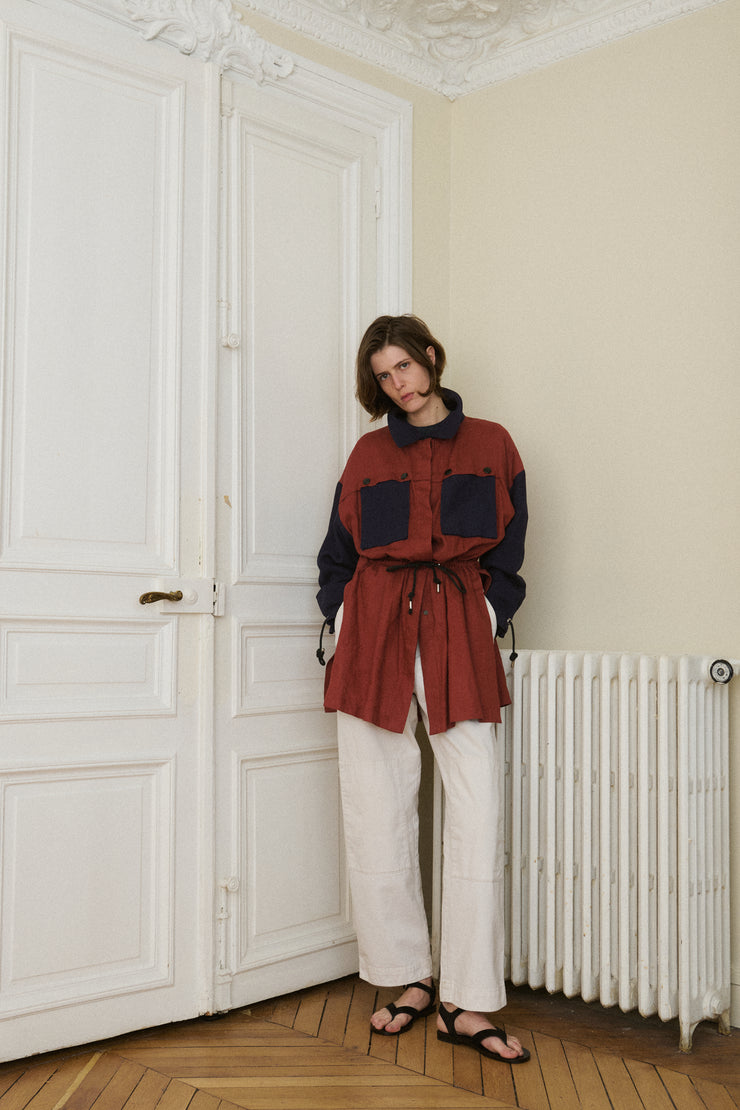 Courreges Tie Waist Jacket - Desert Vintage
