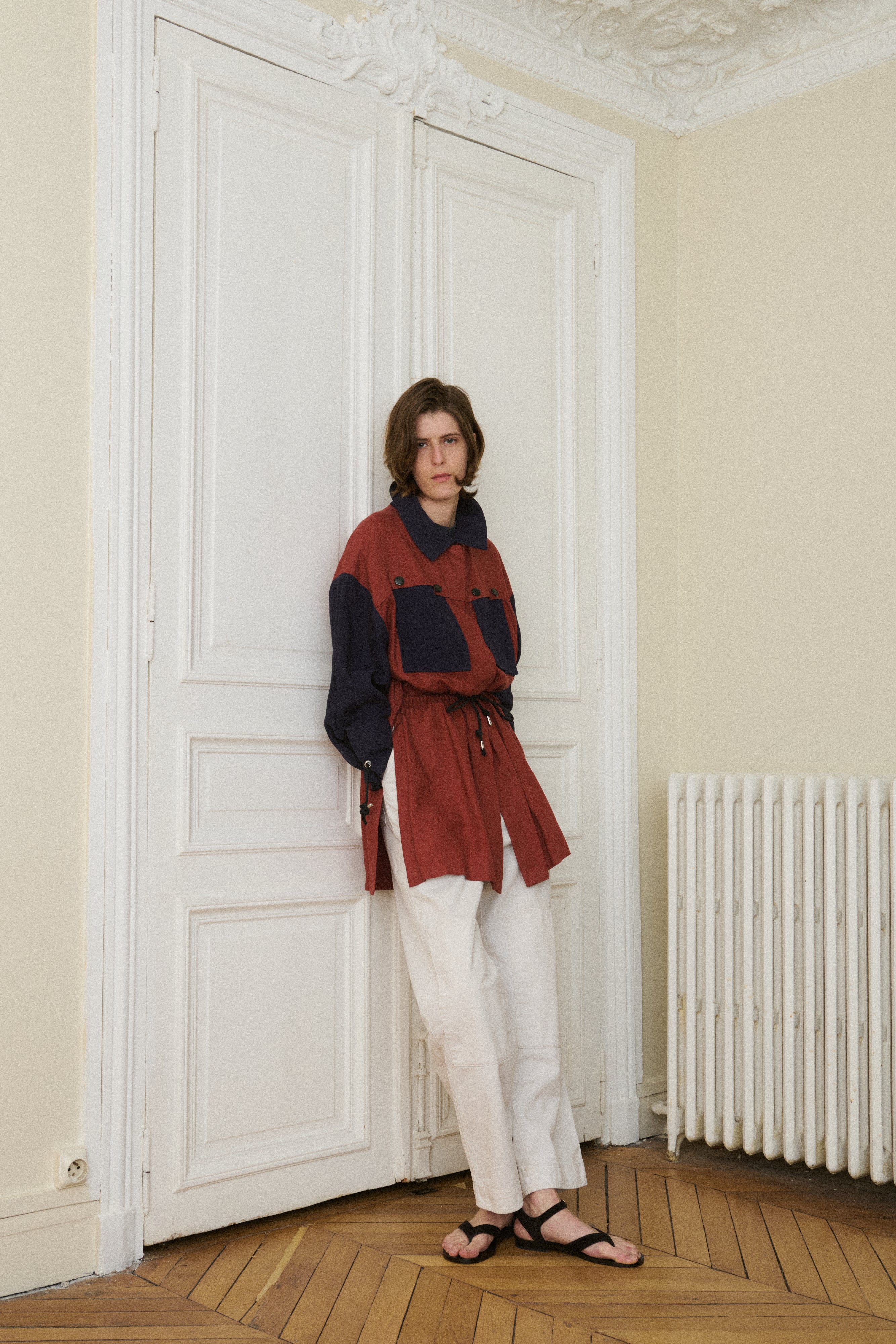 Courreges Tie Waist Jacket - Desert Vintage