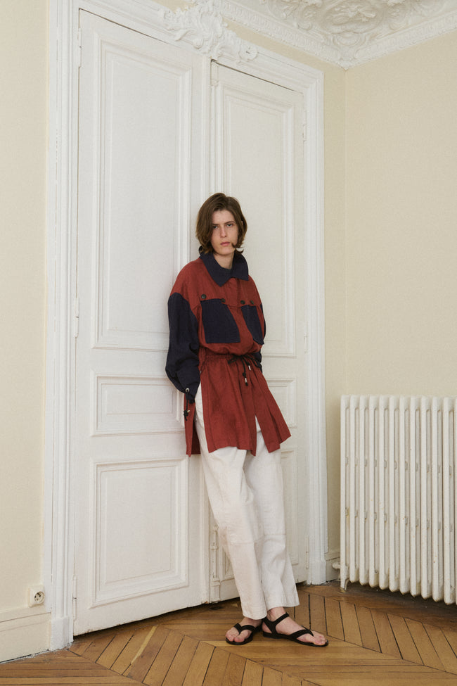Courreges Tie Waist Jacket - Desert Vintage