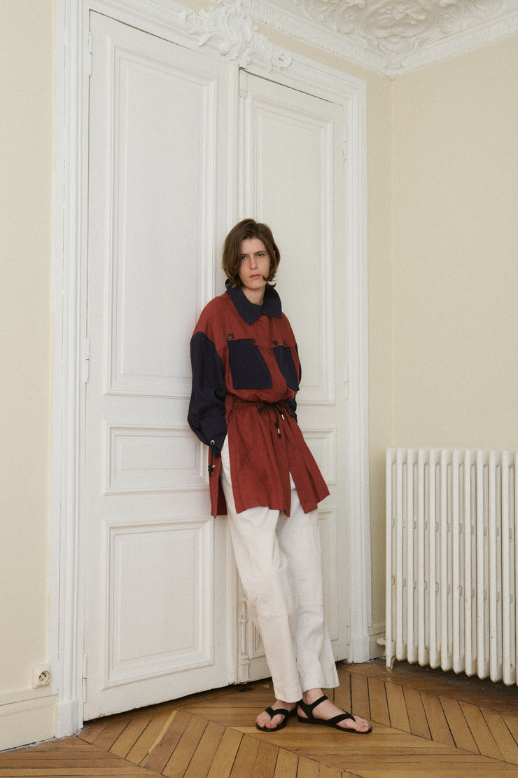 Courreges Tie Waist Jacket - Desert Vintage