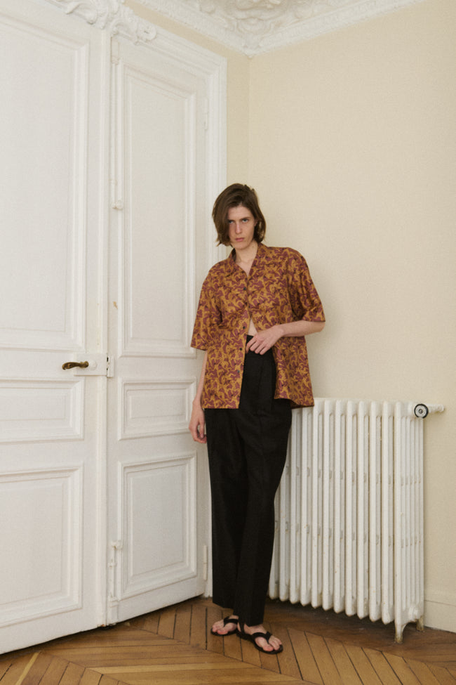 Ysl Antiquity Silk Blouse - Desert Vintage