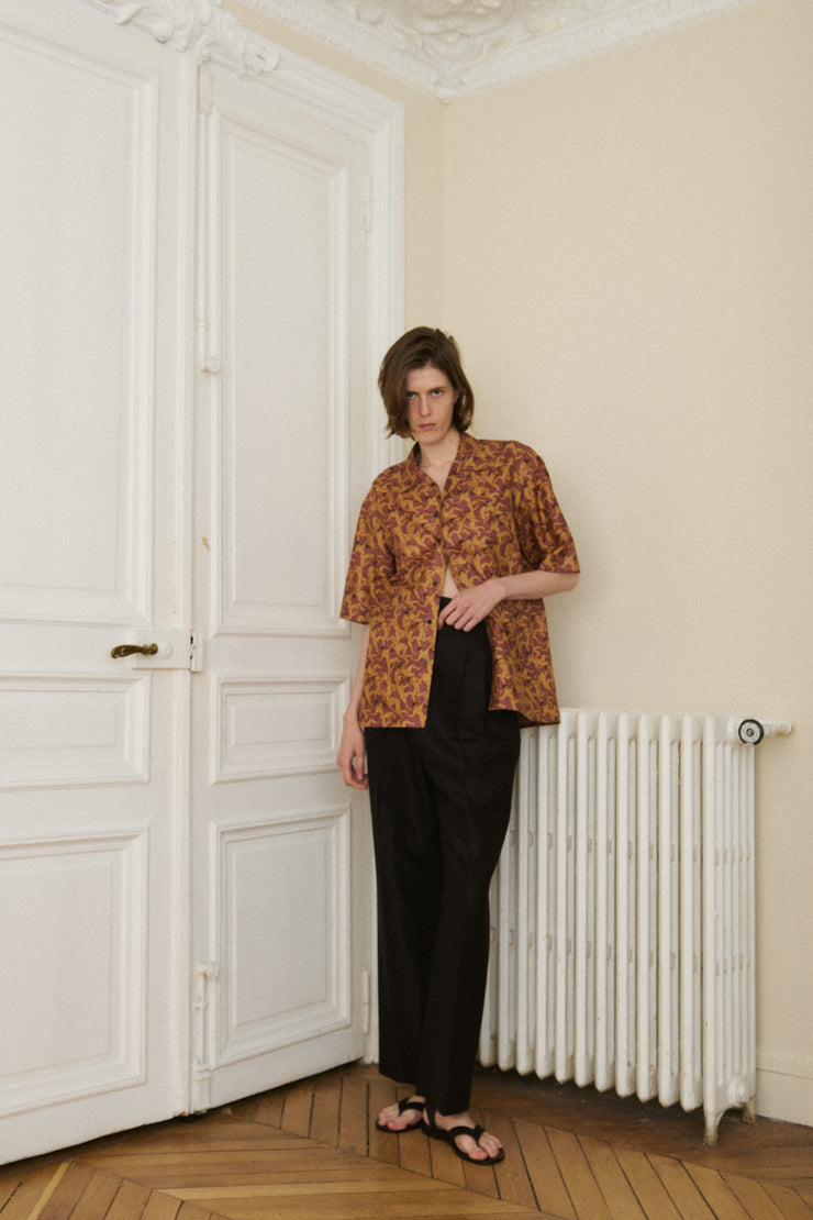 Ysl Antiquity Silk Blouse - Desert Vintage