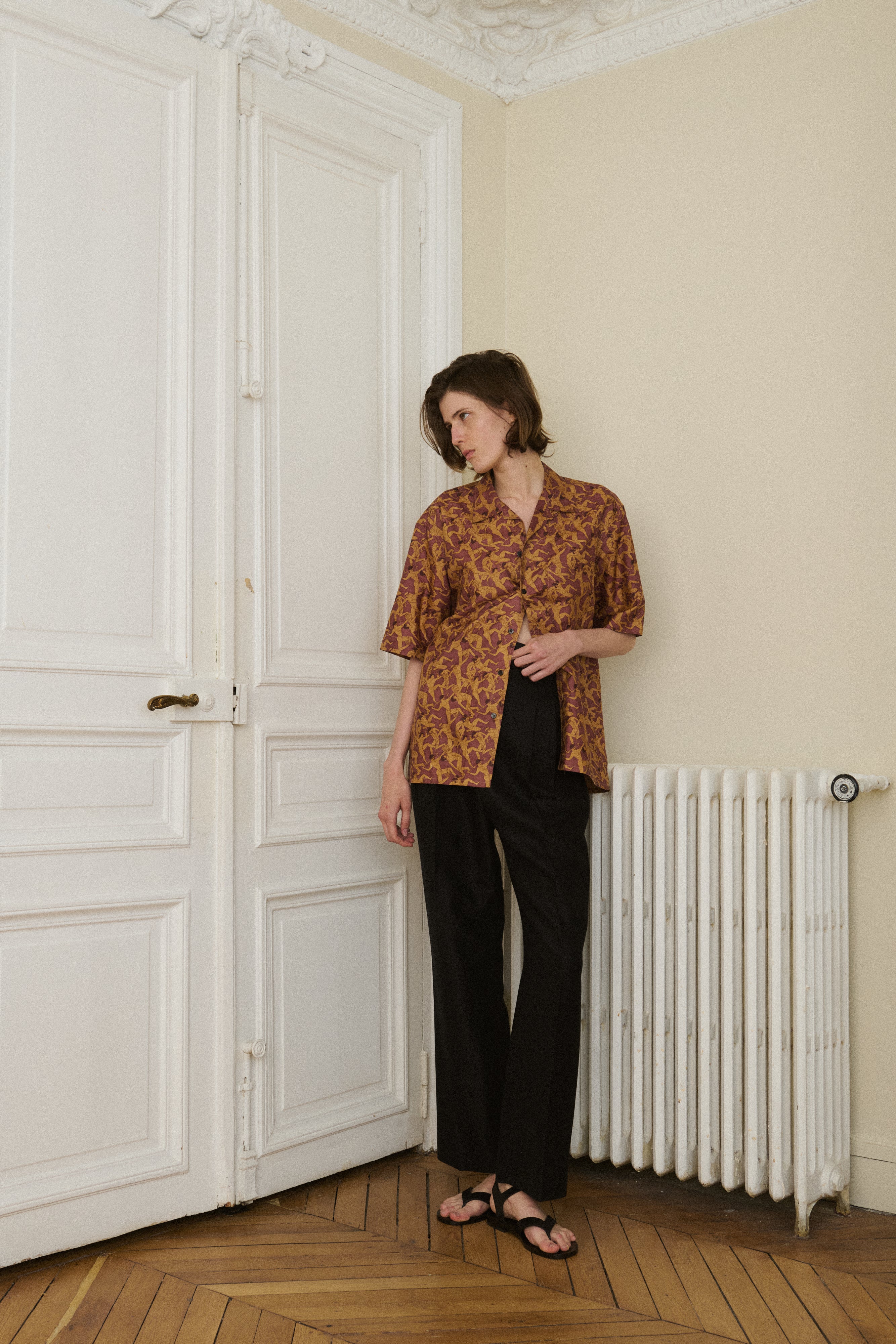 Ysl Antiquity Silk Blouse - Desert Vintage