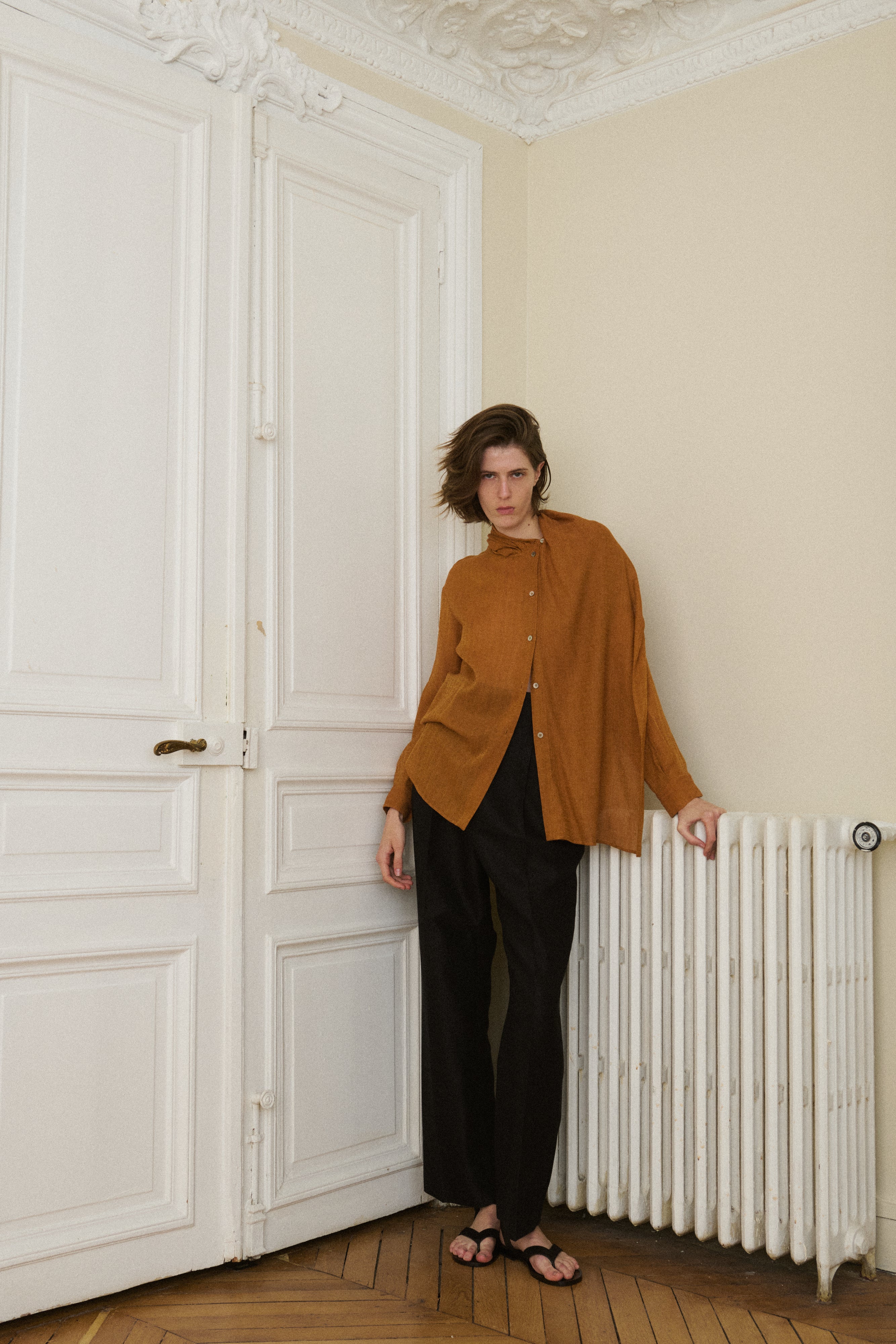 Romeo Gigli Umber Blouse - Desert Vintage