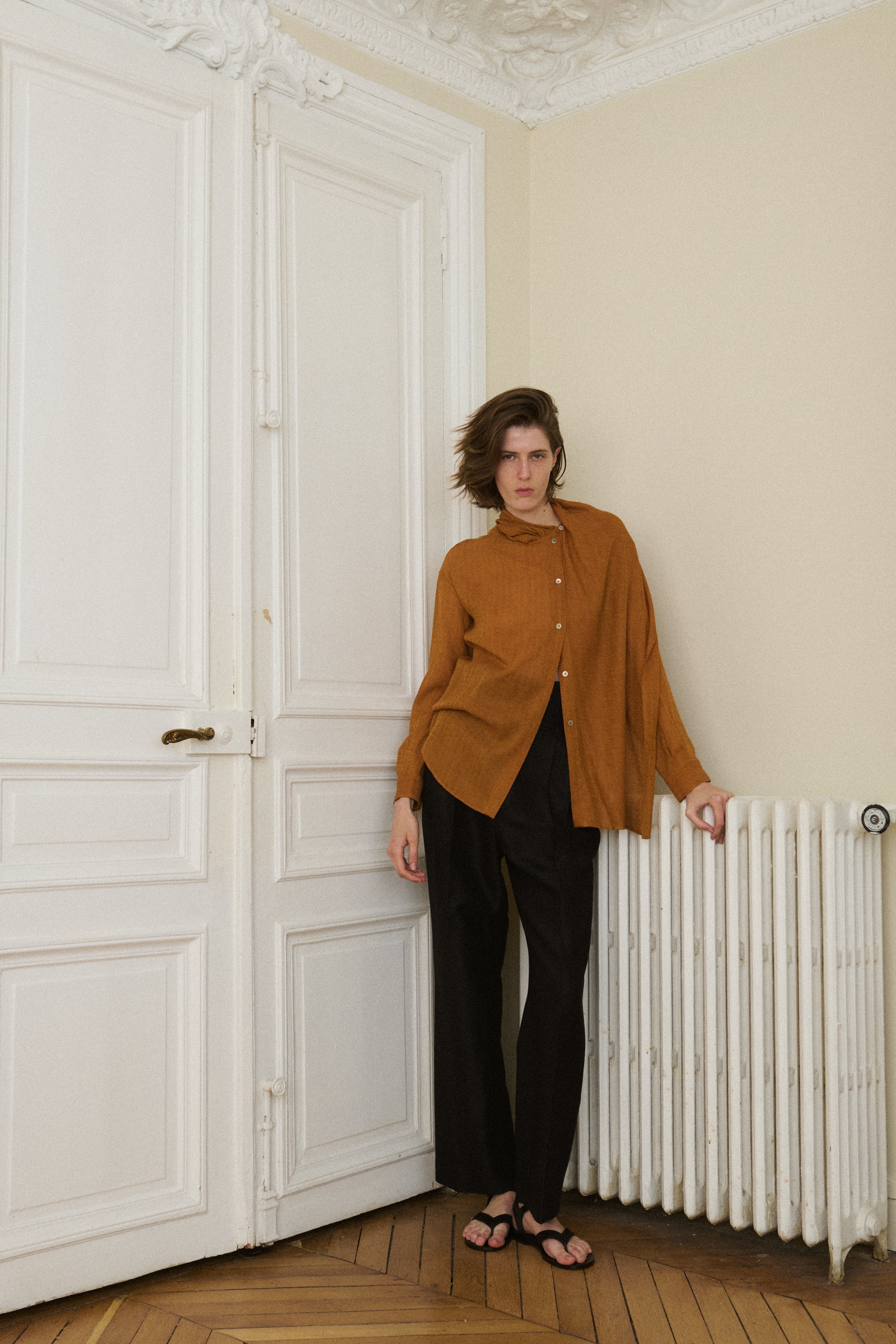 Romeo Gigli Umber Blouse - Desert Vintage