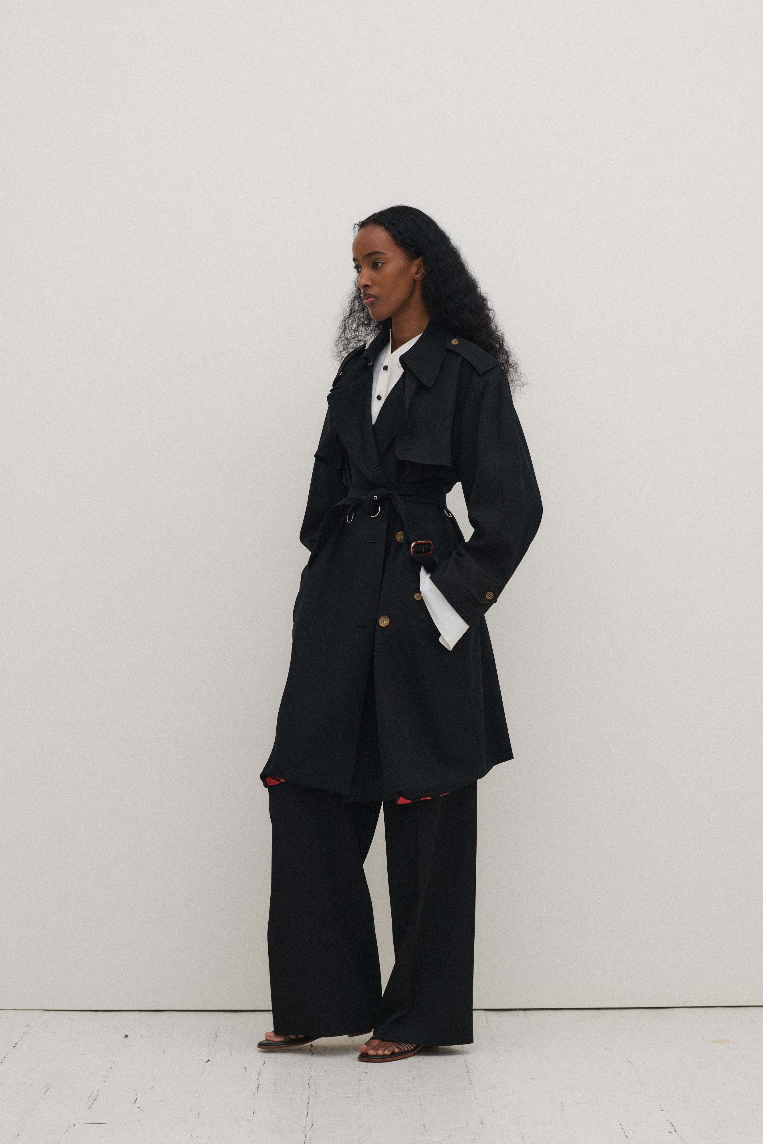 JPG Navy Trench - Desert Vintage