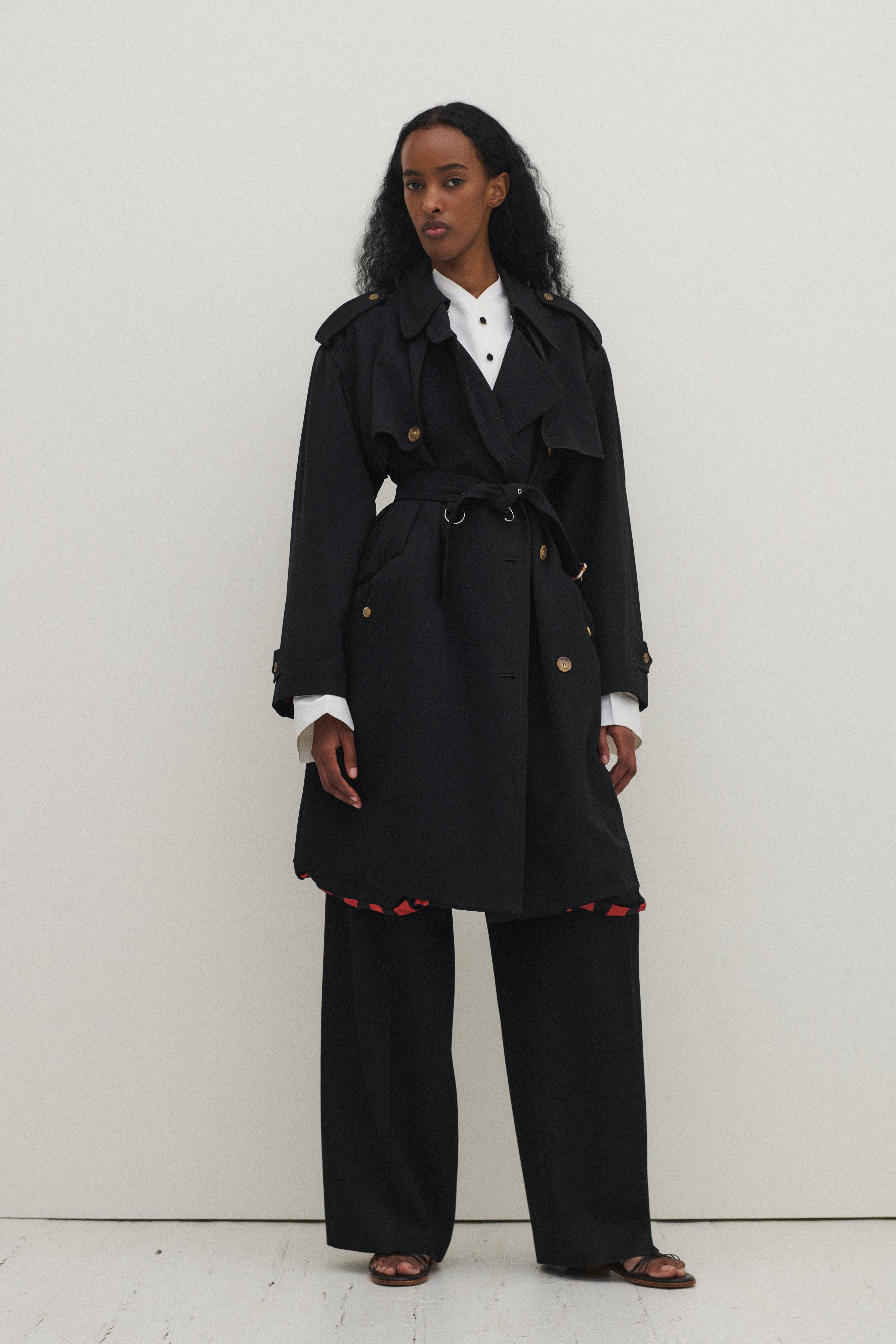 JPG Navy Trench - Desert Vintage