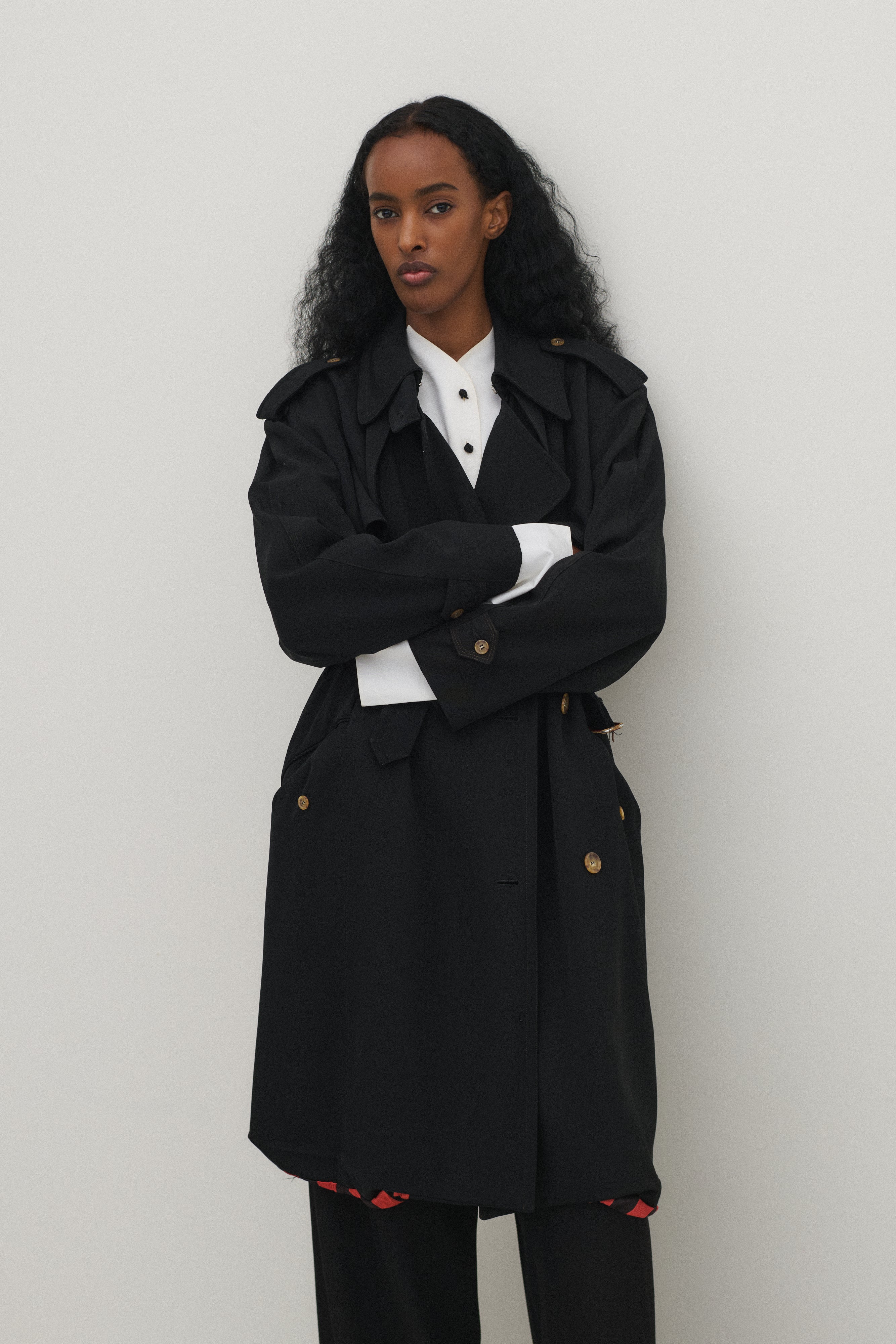 JPG Navy Trench - Desert Vintage
