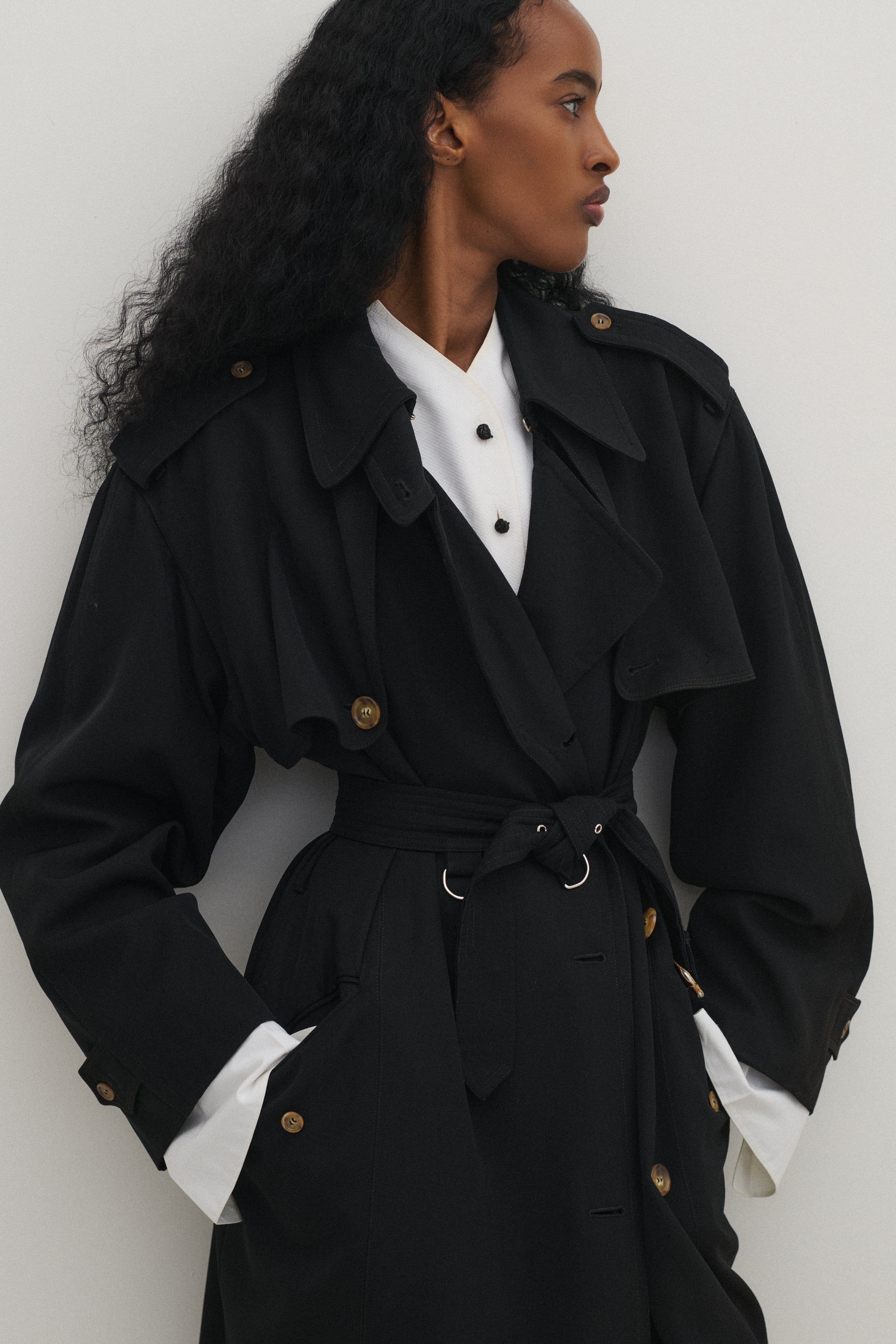 JPG Navy Trench - Desert Vintage