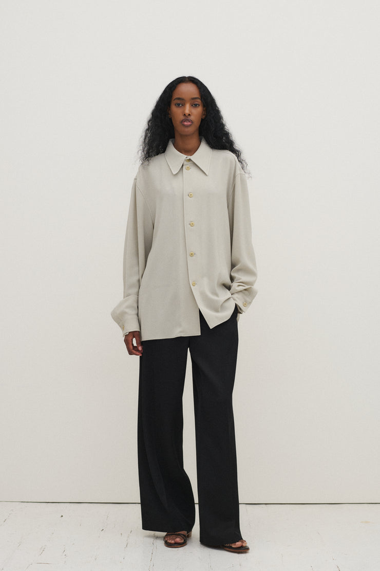Armani Dove Grey Shirt - Desert Vintage