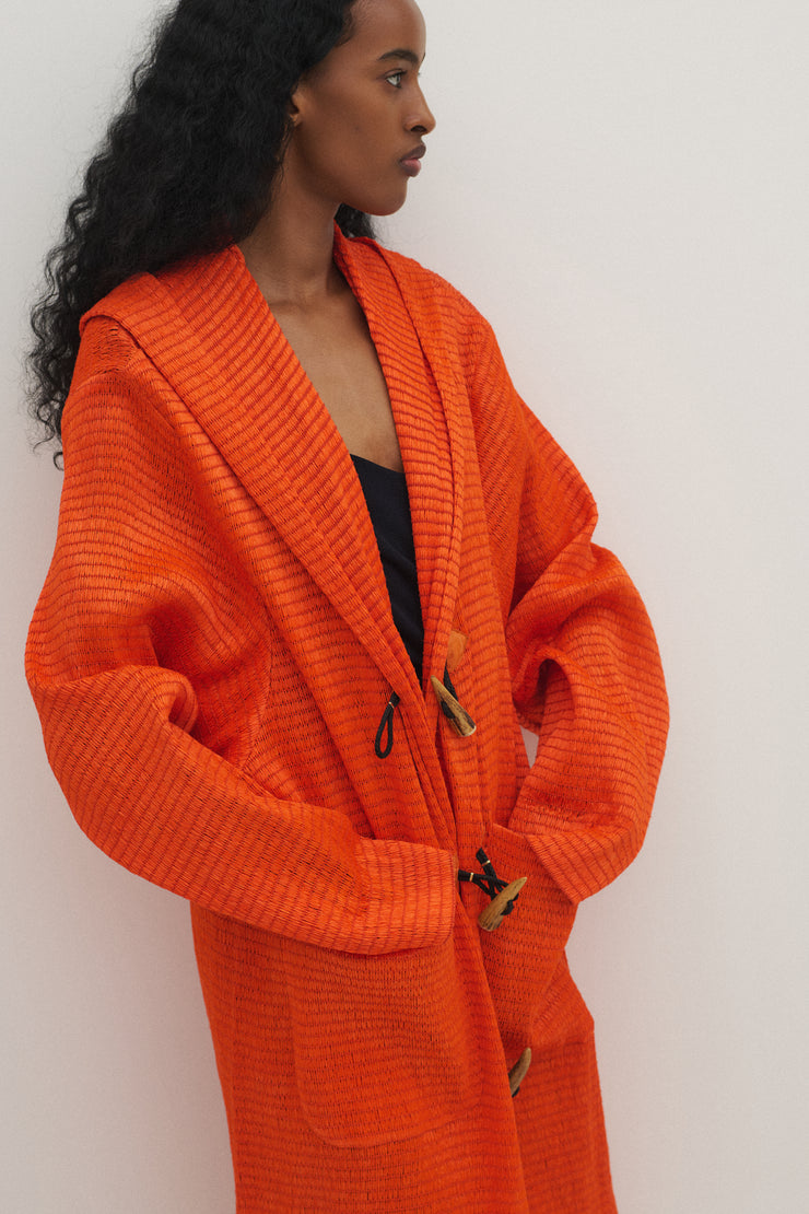 Koos Van Den Akker Raffia Coat - Desert Vintage
