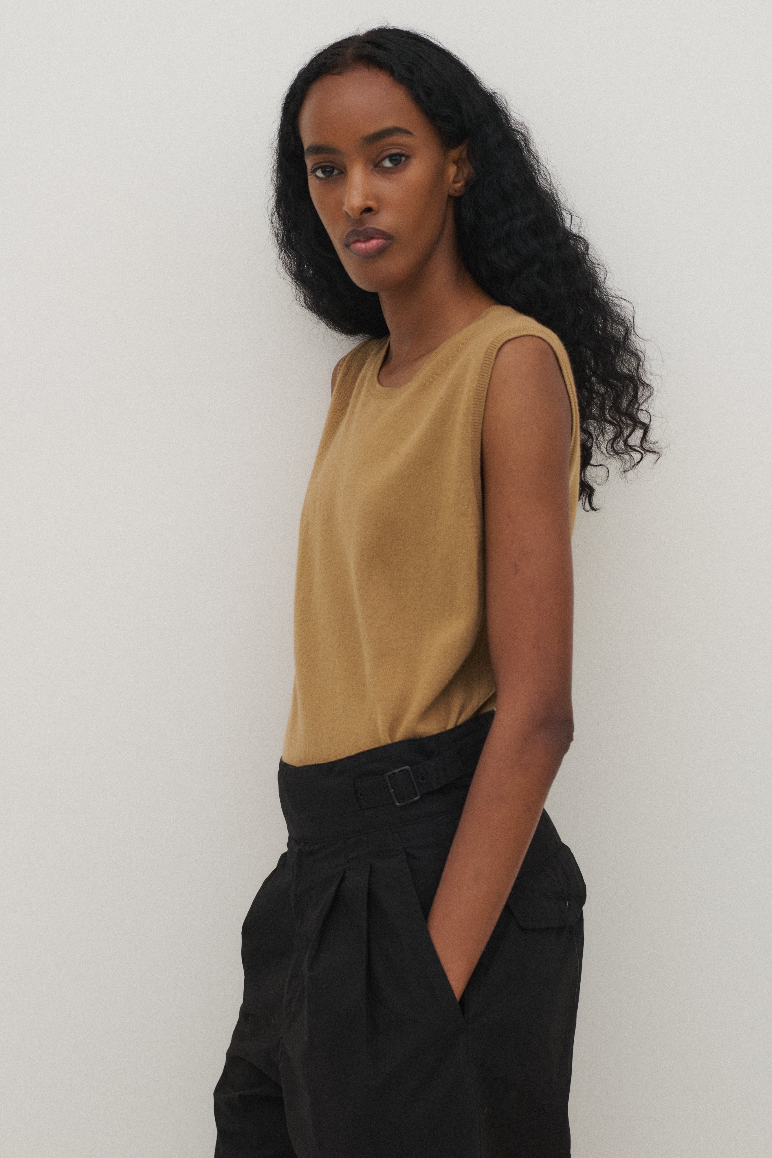 TSE Cashmere Top - Desert Vintage