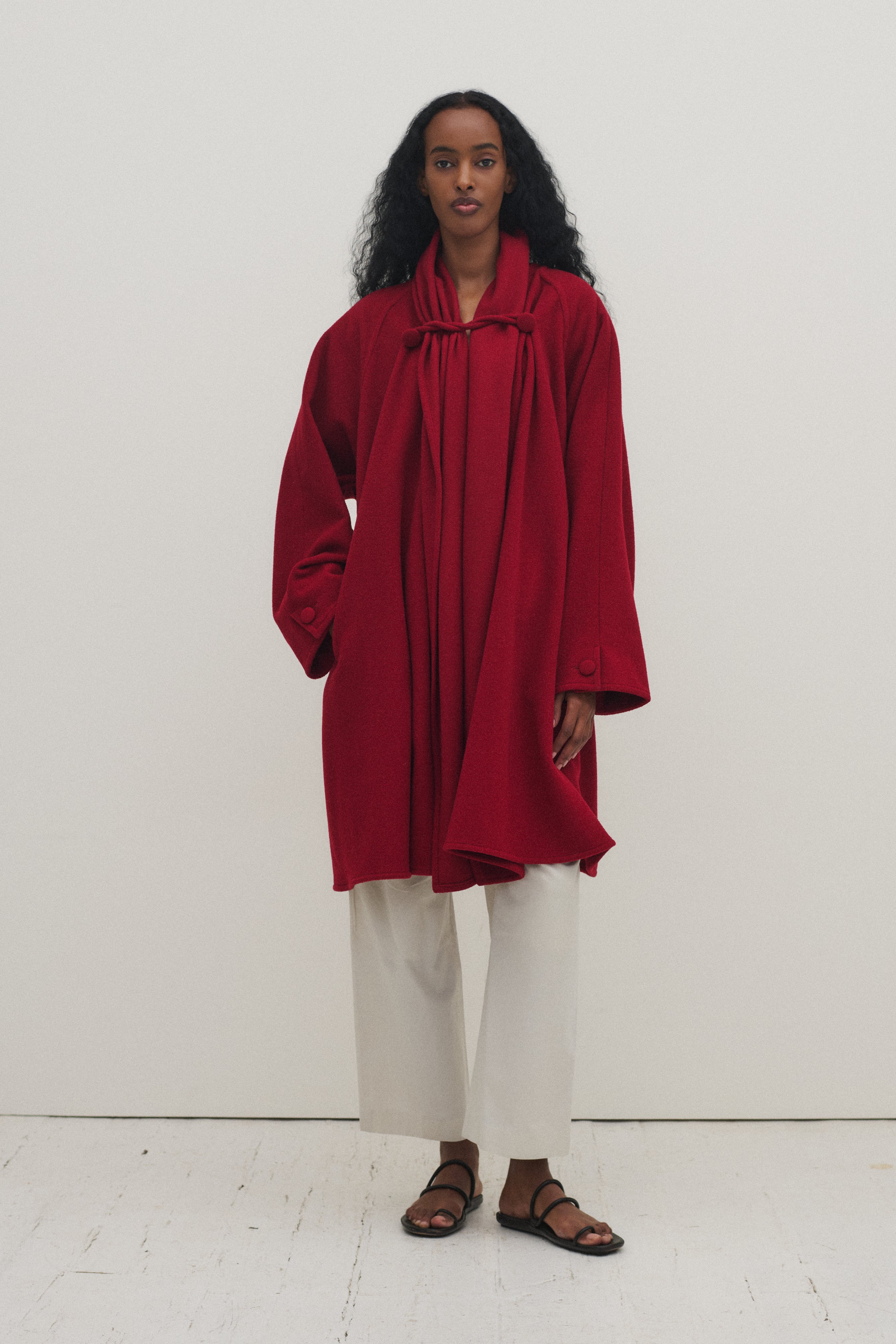 *Giorgio Armani Wool Coat - Desert Vintage