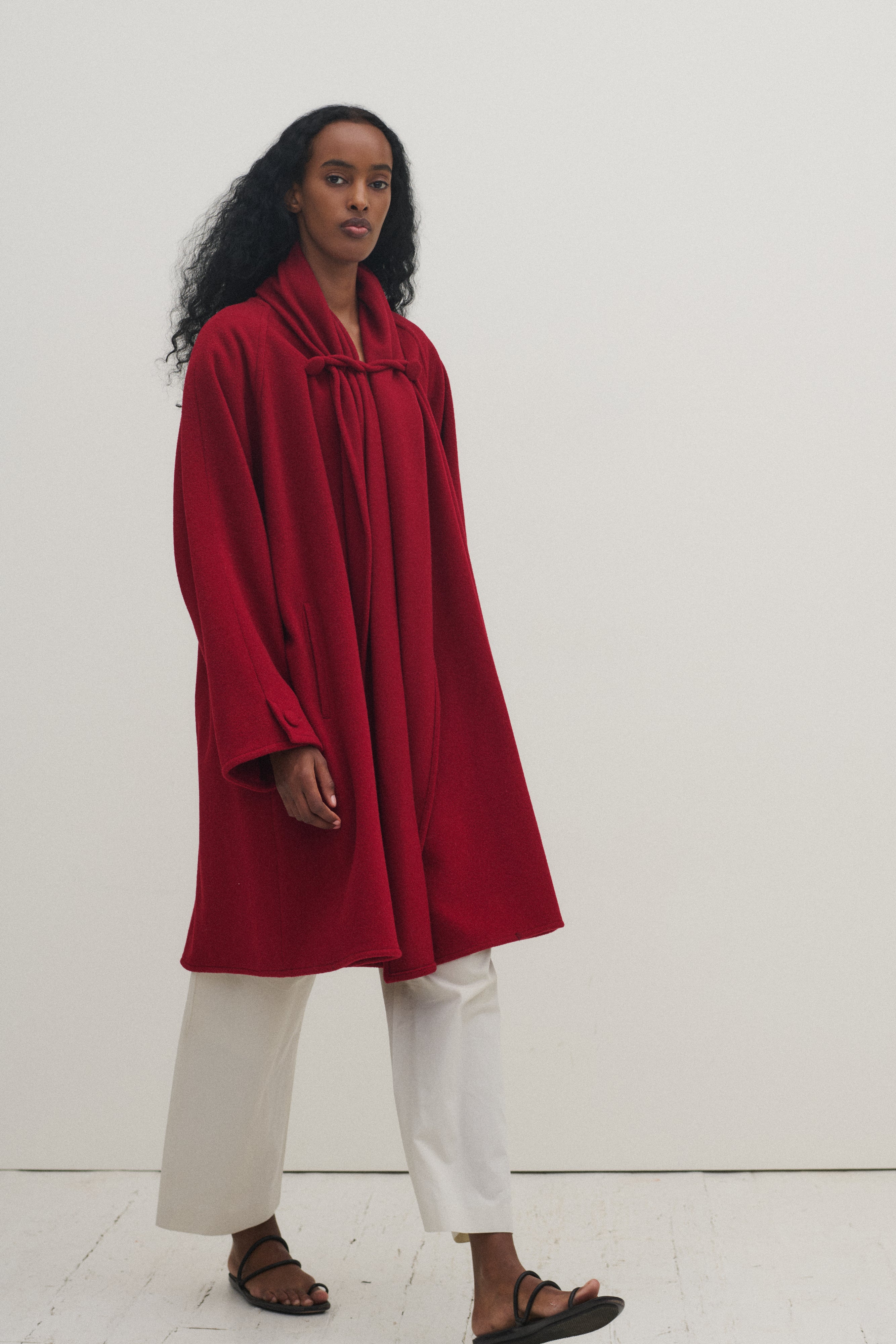 *Giorgio Armani Wool Coat - Desert Vintage