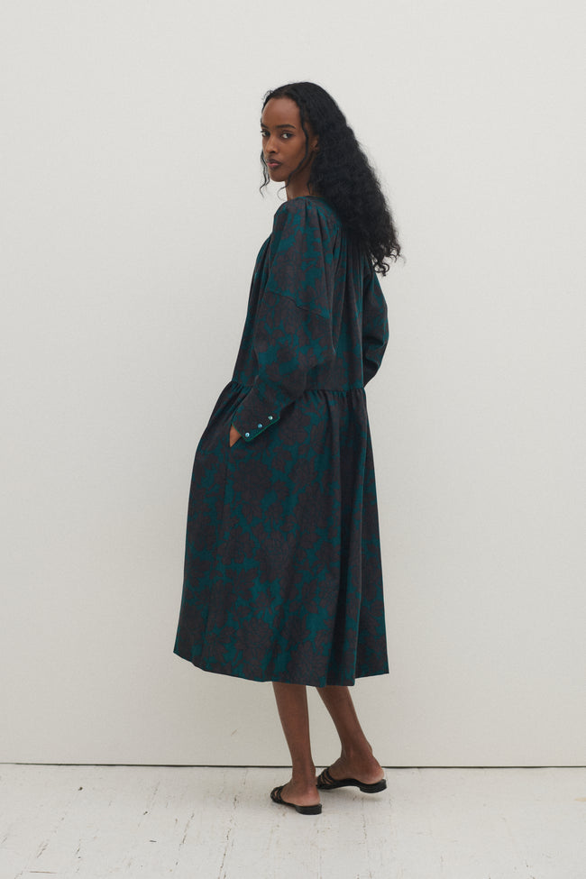 Kenzo Wool Flower Dress - Desert Vintage