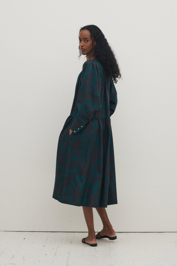 Kenzo Wool Flower Dress - Desert Vintage
