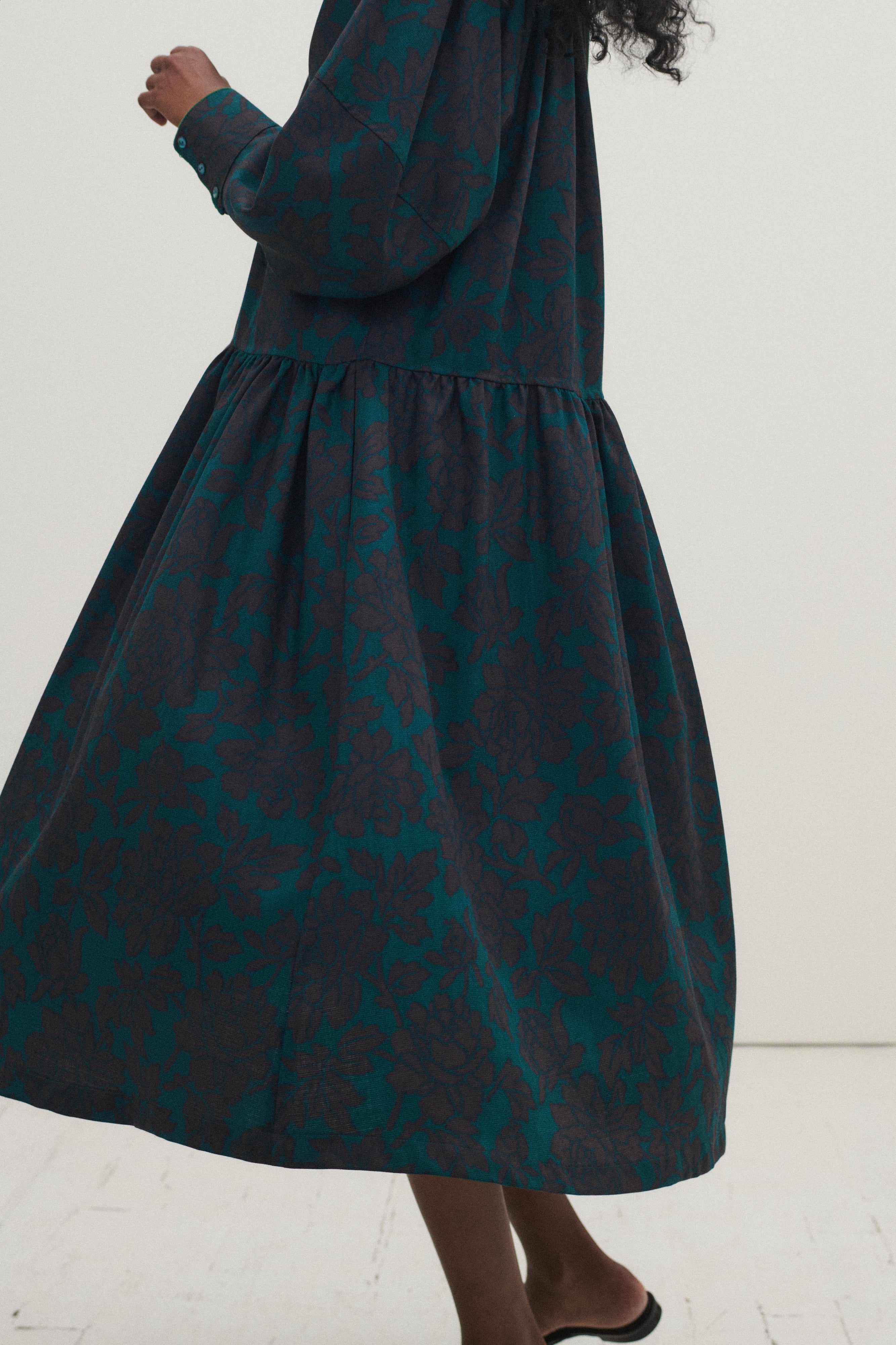 Kenzo Wool Flower Dress - Desert Vintage