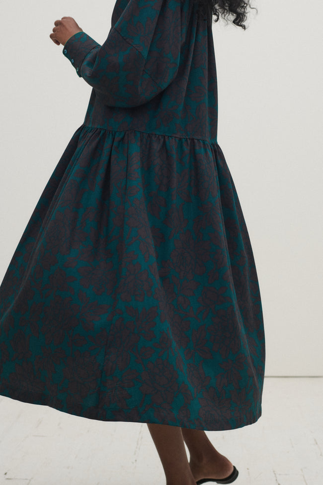 Kenzo Wool Flower Dress - Desert Vintage