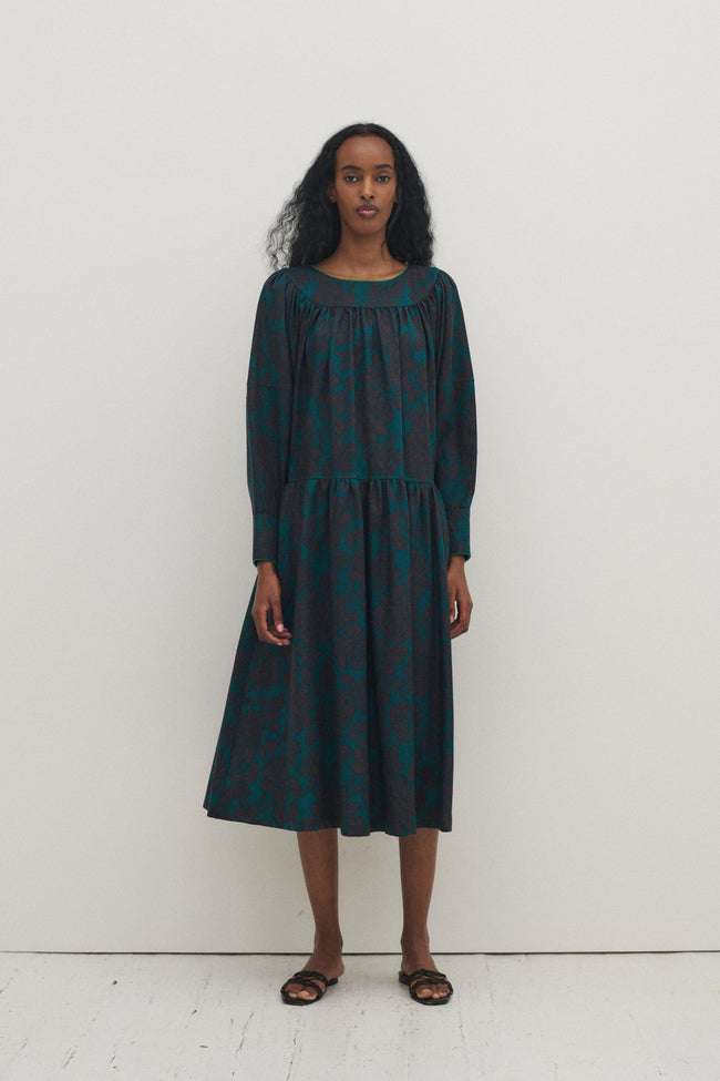 Kenzo Wool Flower Dress - Desert Vintage