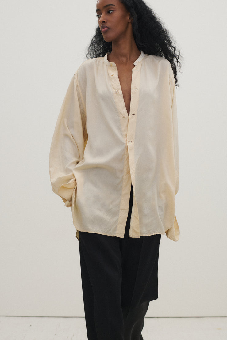 Antique Silk Button Down - Desert Vintage