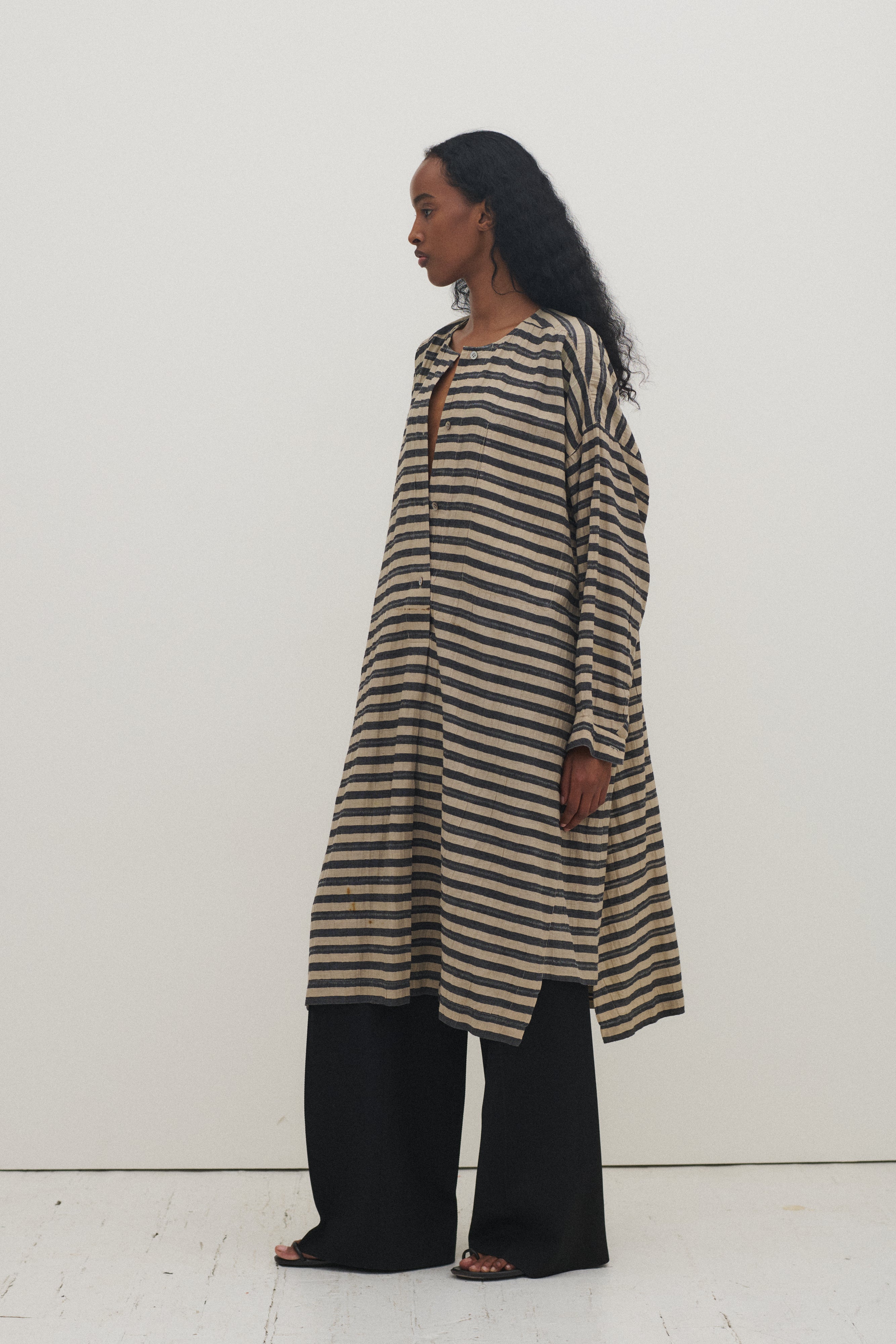 Issey Miyake Stripe Dress - Desert Vintage