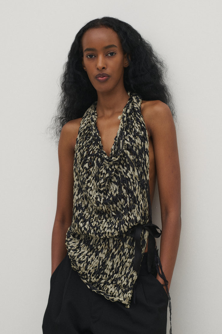Genny Woven Top - Desert Vintage