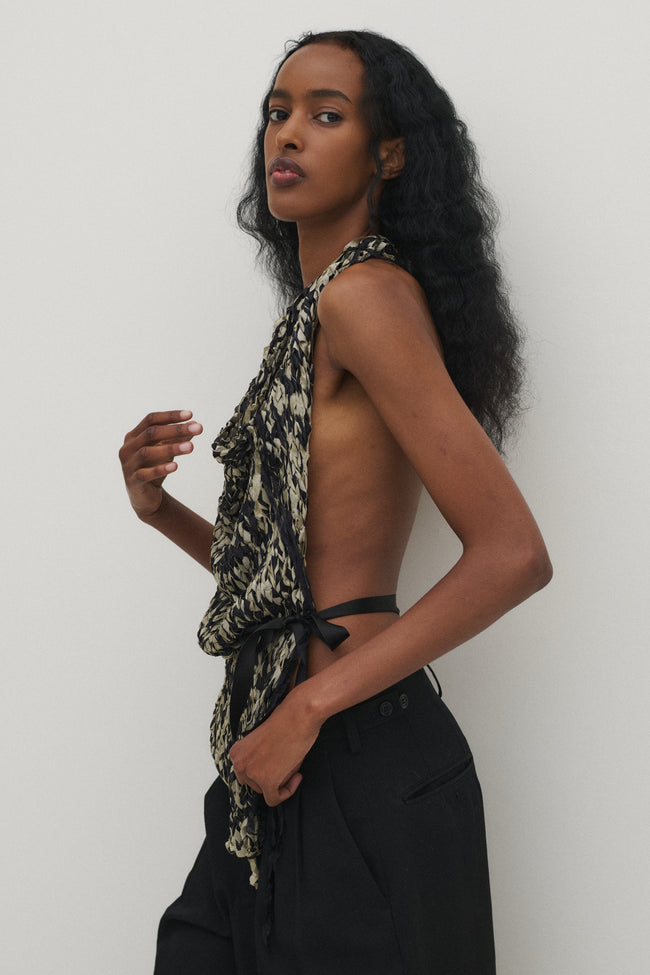 Genny Woven Top - Desert Vintage