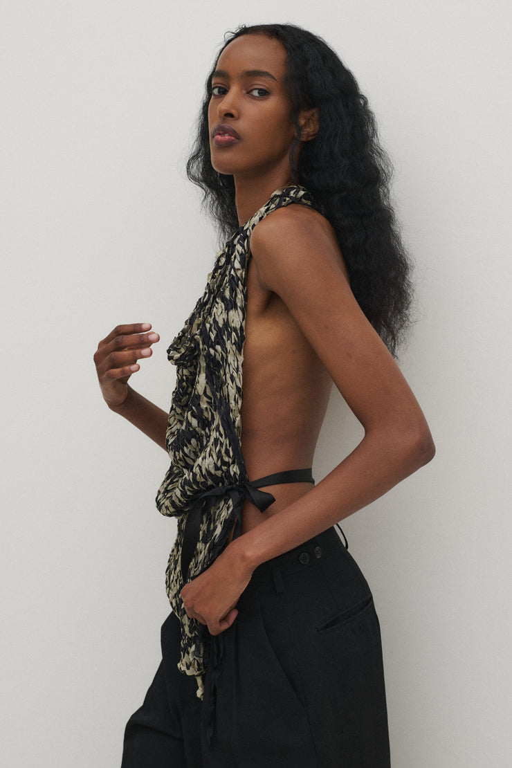 Genny Woven Top - Desert Vintage