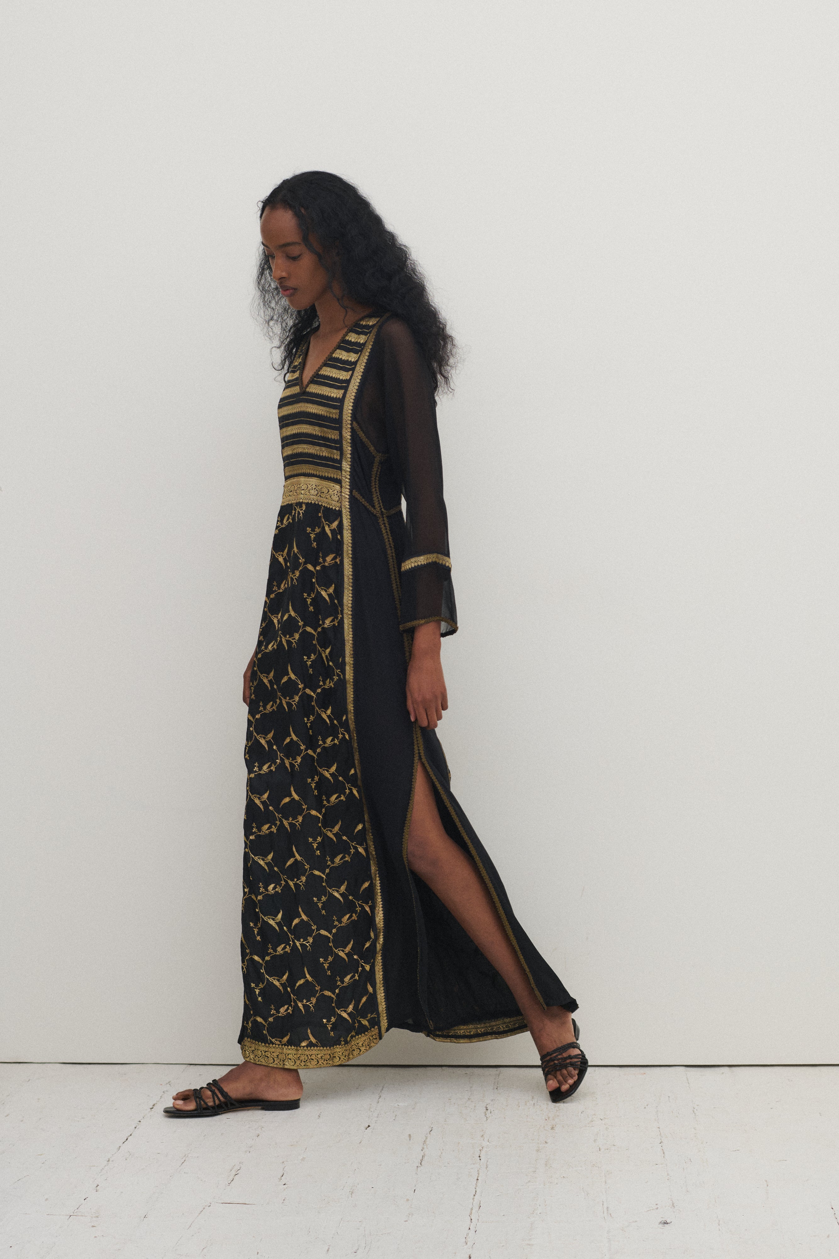 Thea Porter Black Dress - Desert Vintage