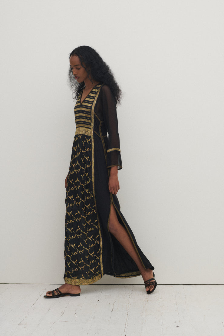Thea Porter Black Dress - Desert Vintage
