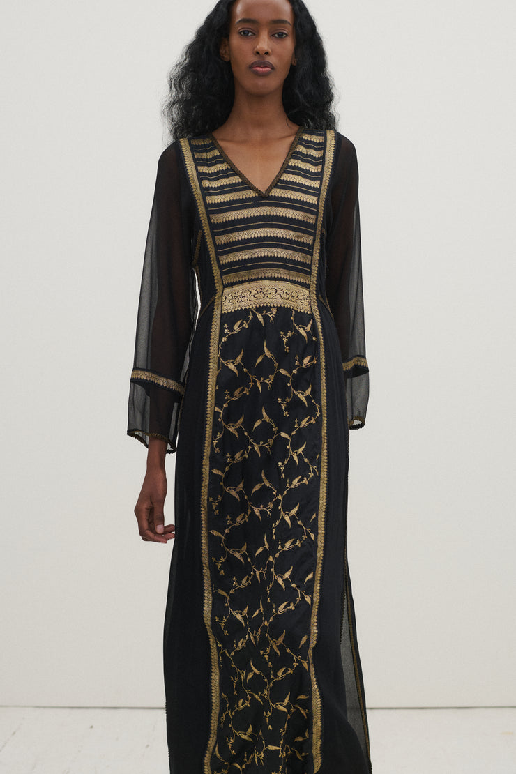 Thea Porter Black Dress - Desert Vintage