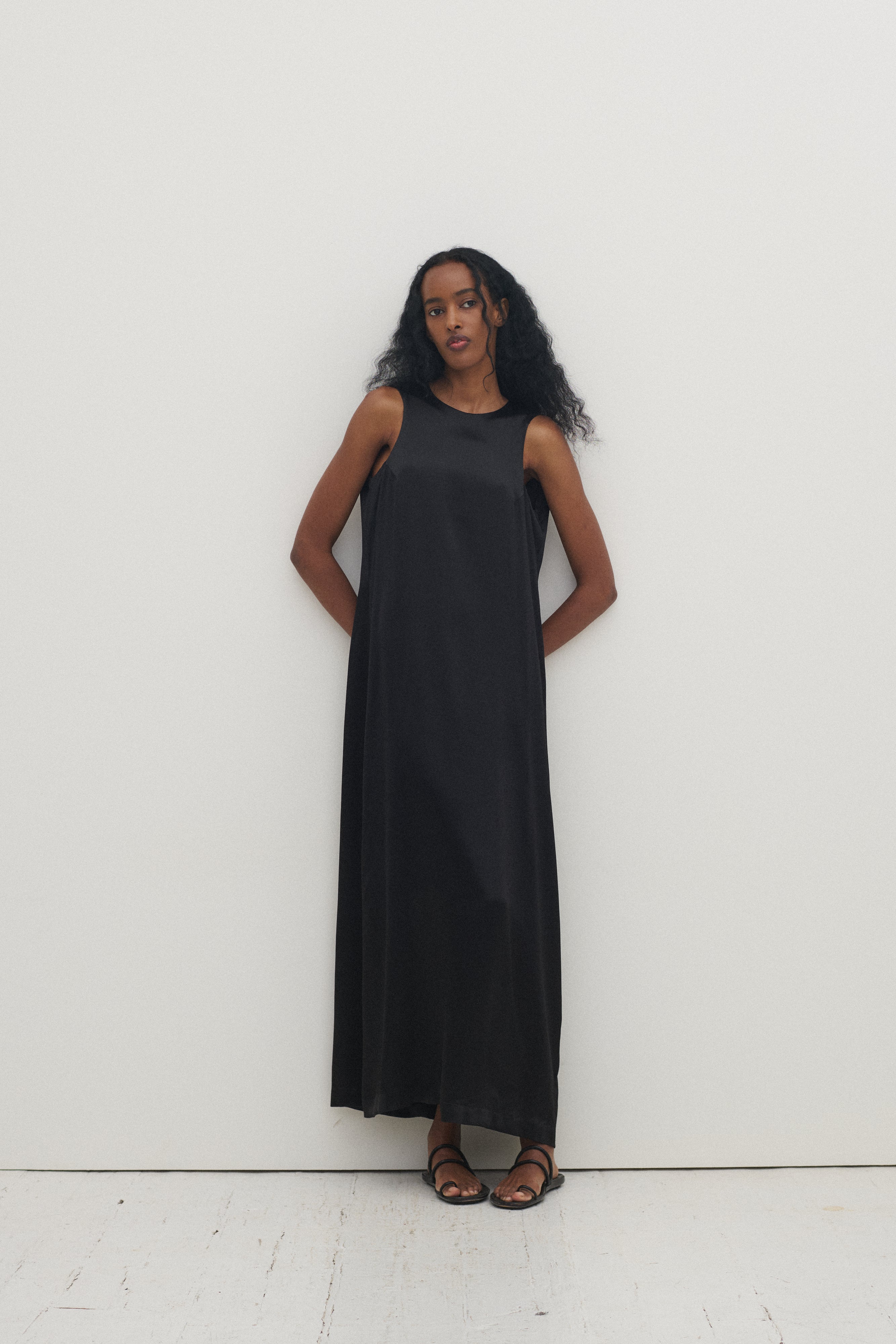 *Margiela White Label Black Gown - Desert Vintage