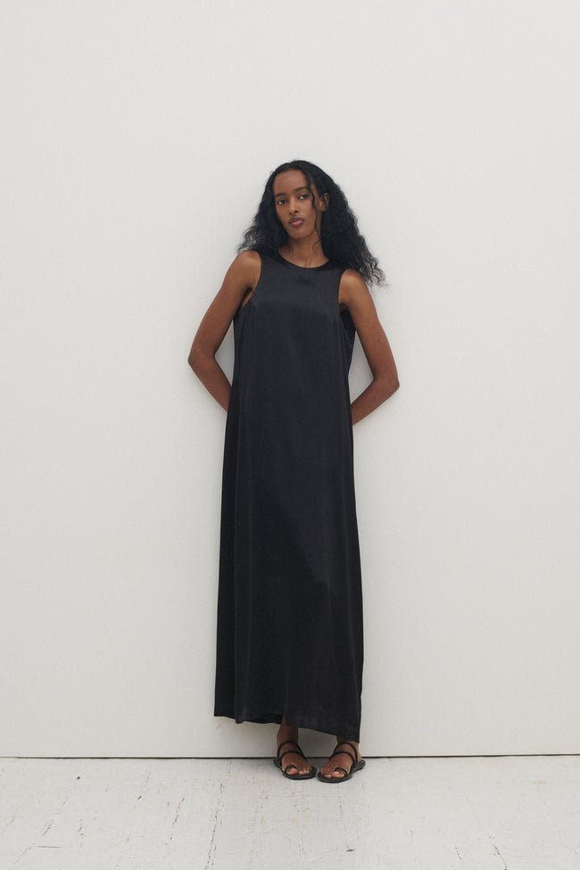 *Margiela White Label Black Gown - Desert Vintage