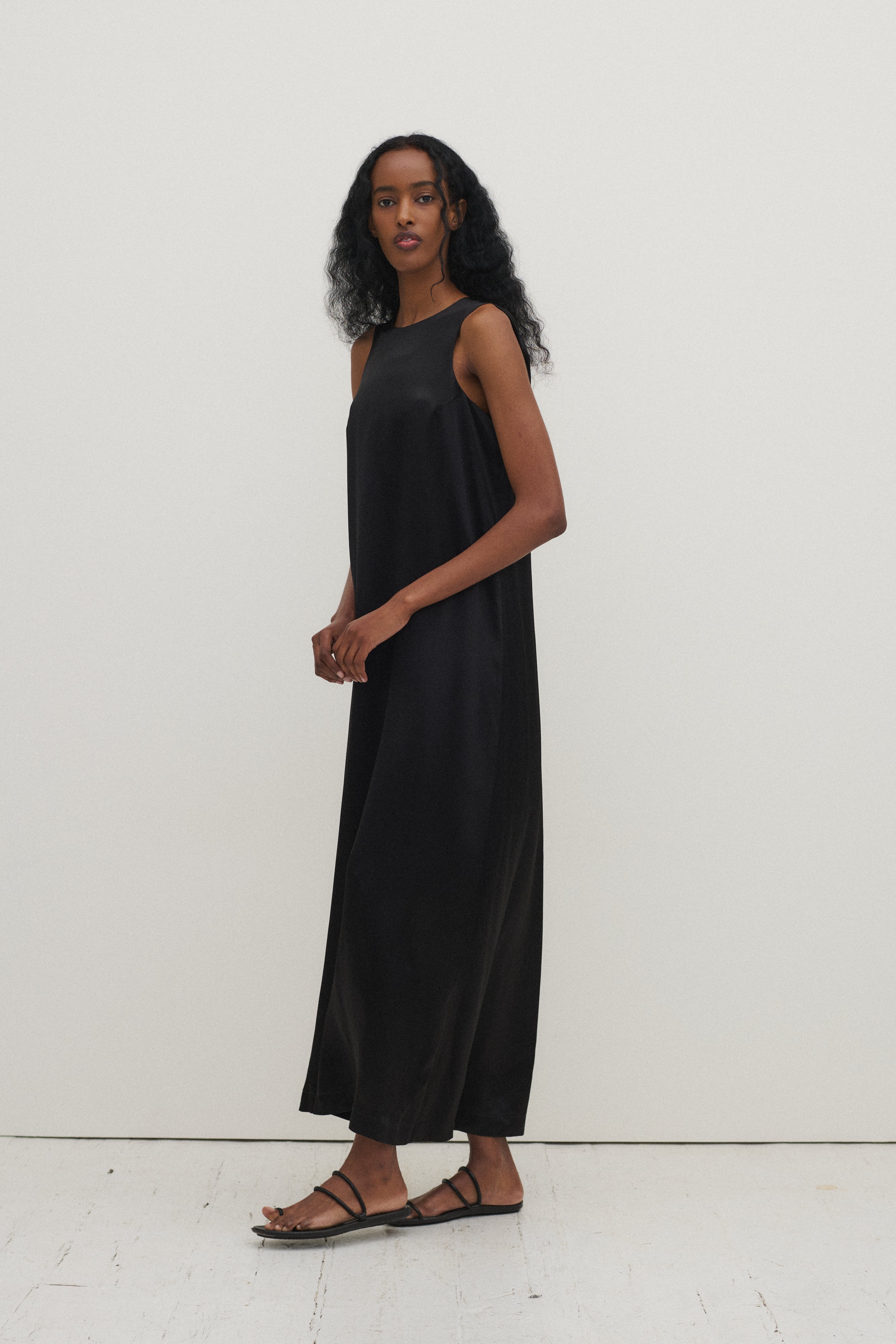 *Margiela White Label Black Gown - Desert Vintage