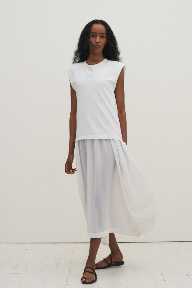 Comme des Garçons White Cotton Dress - Desert Vintage
