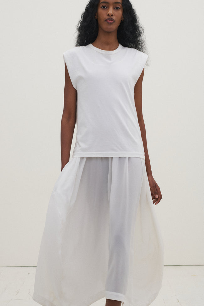 Comme des Garçons White Cotton Dress - Desert Vintage