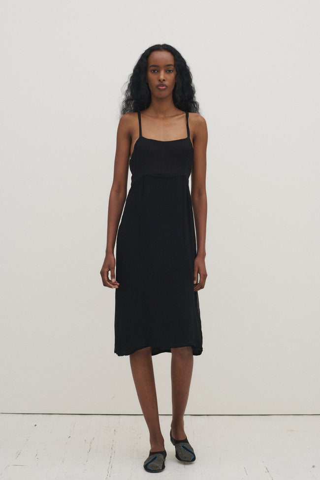 *Chloé Black Chiffon Dress - Desert Vintage