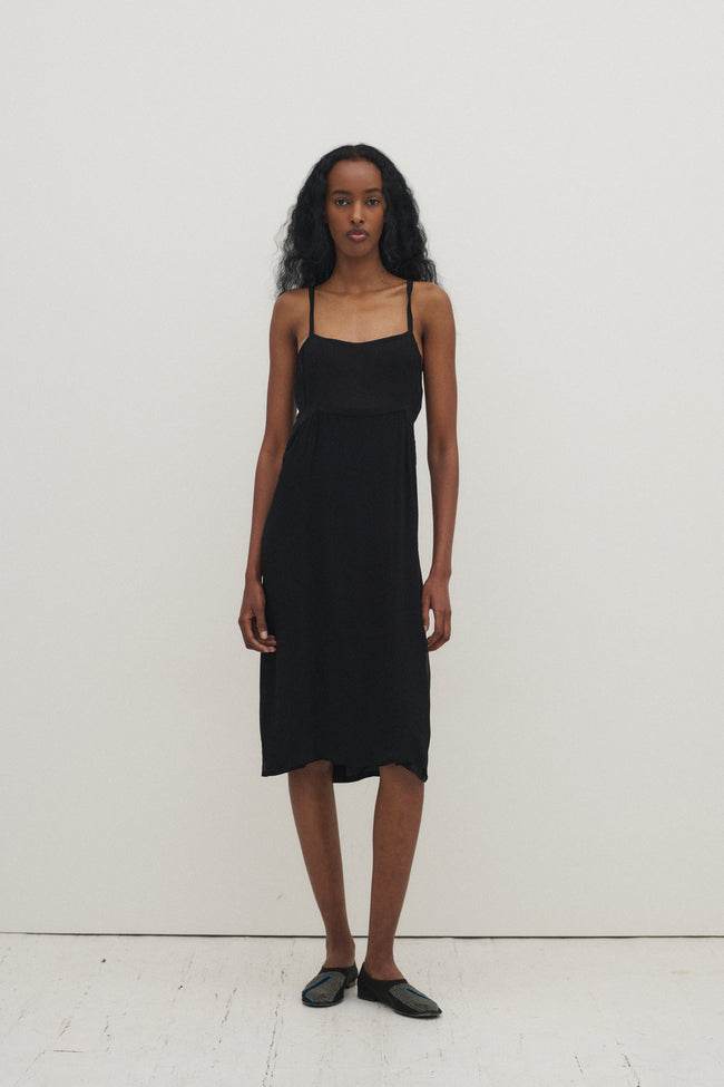 *Chloé Black Chiffon Dress - Desert Vintage