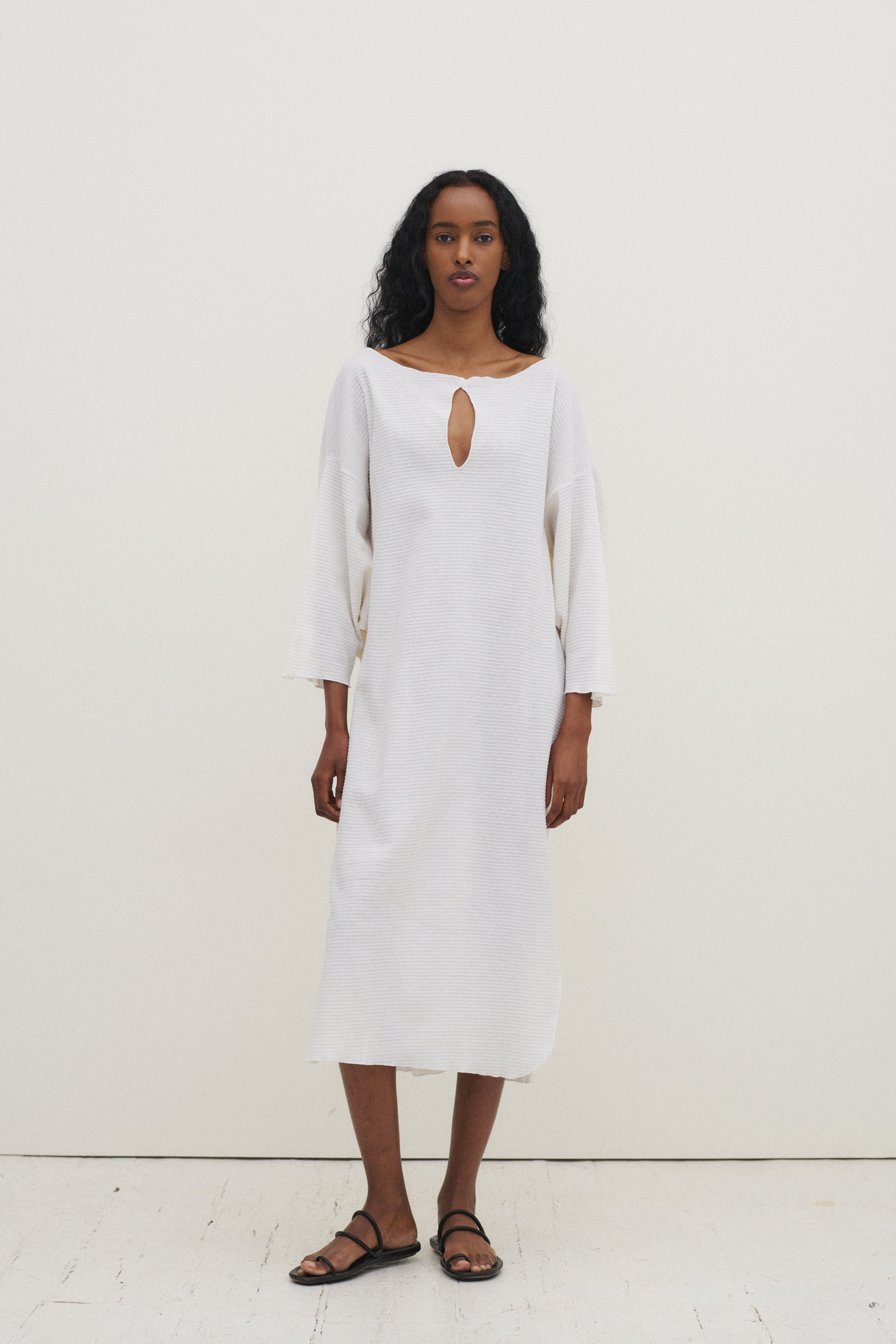 Claude Barthelemy White Dress - Desert Vintage