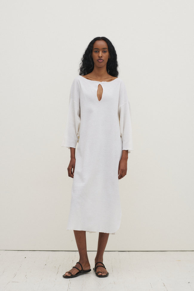 Claude Barthelemy White Dress - Desert Vintage