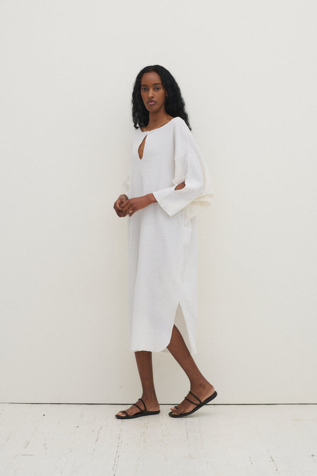 Claude Barthelemy White Dress - Desert Vintage