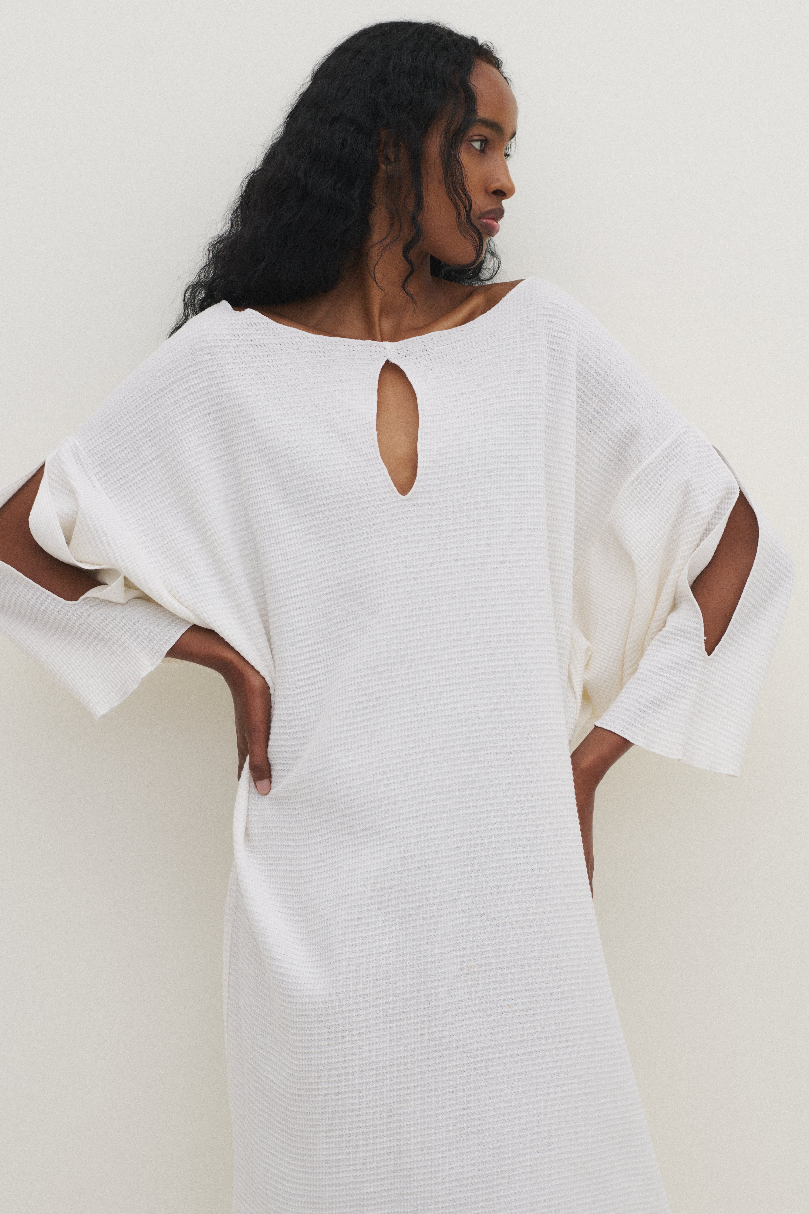 Claude Barthelemy White Dress - Desert Vintage