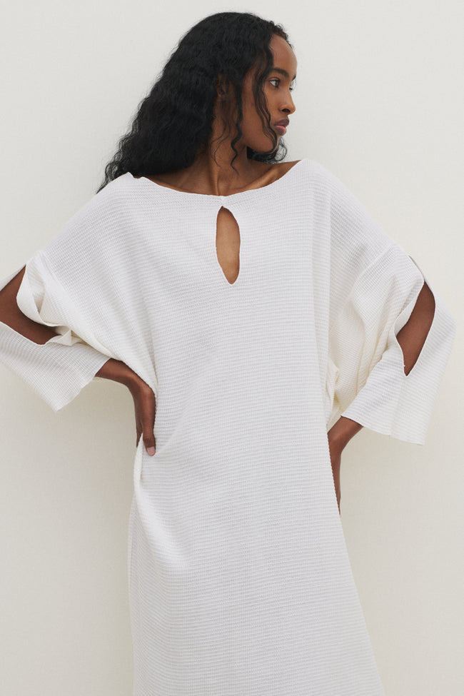 Claude Barthelemy White Dress - Desert Vintage