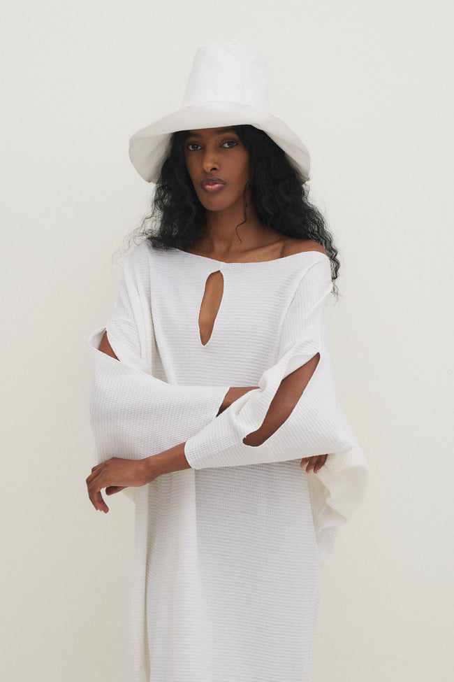 Cotton Raw Hem Hat - Desert Vintage
