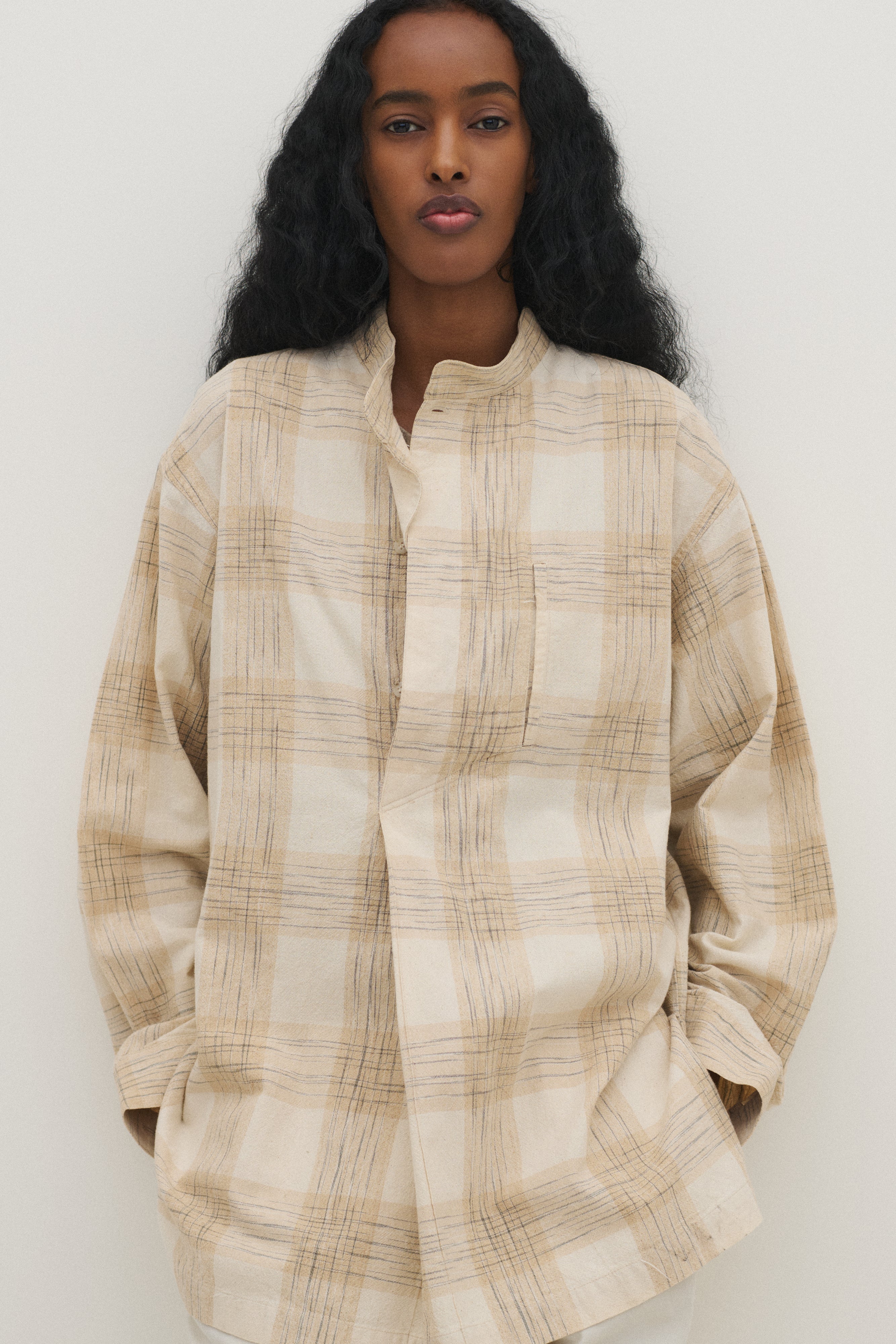 Issey Miyake Plaid Blouse - Desert Vintage