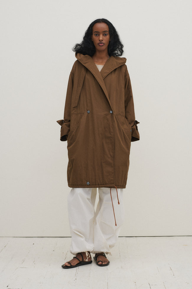 Anne Marie Beretta Cotton Coat - Desert Vintage