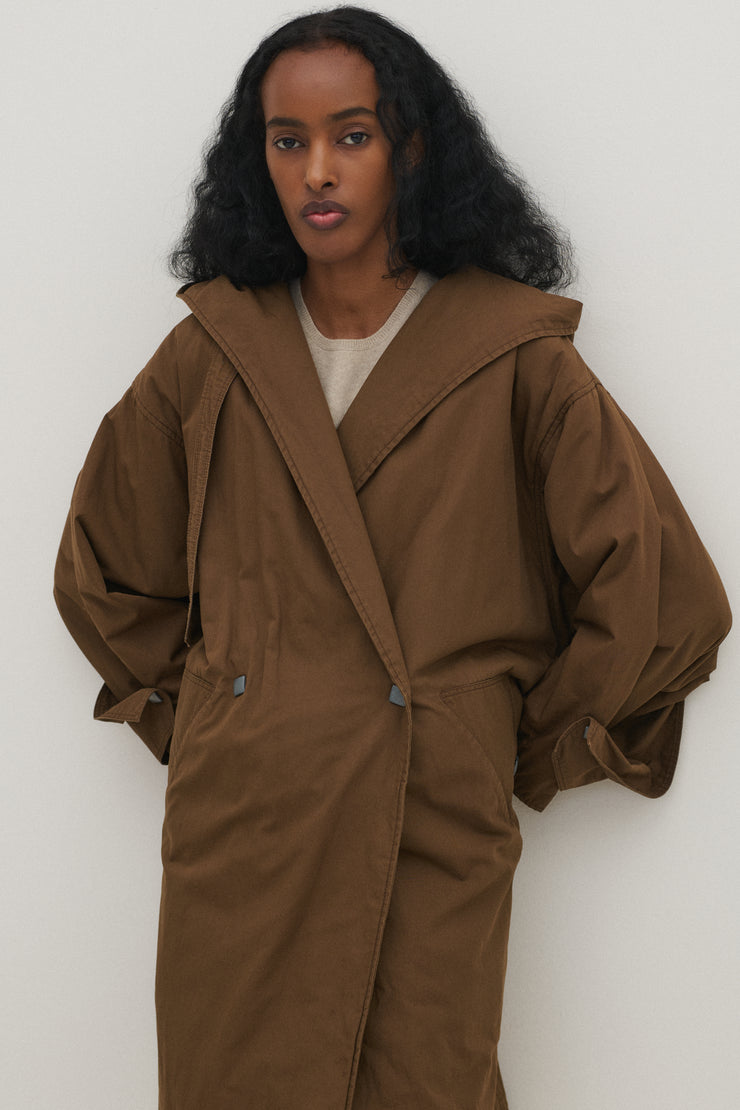 Anne Marie Beretta Cotton Coat - Desert Vintage