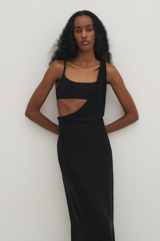 1990s JPG Black Dress