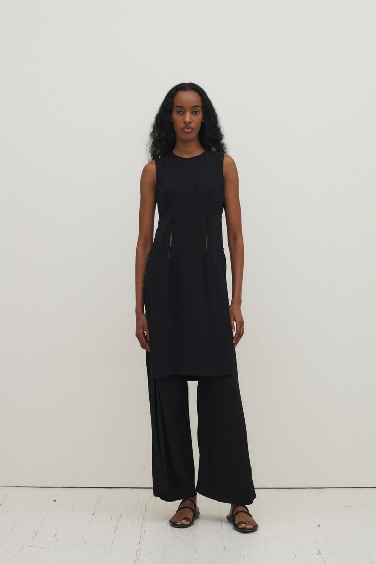 Margiela Zip Detail Tunic - Desert Vintage